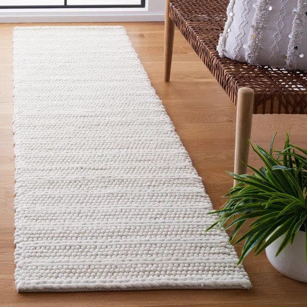 Idina Handmade Flatweave Ivory Area Rug | Wayfair North America