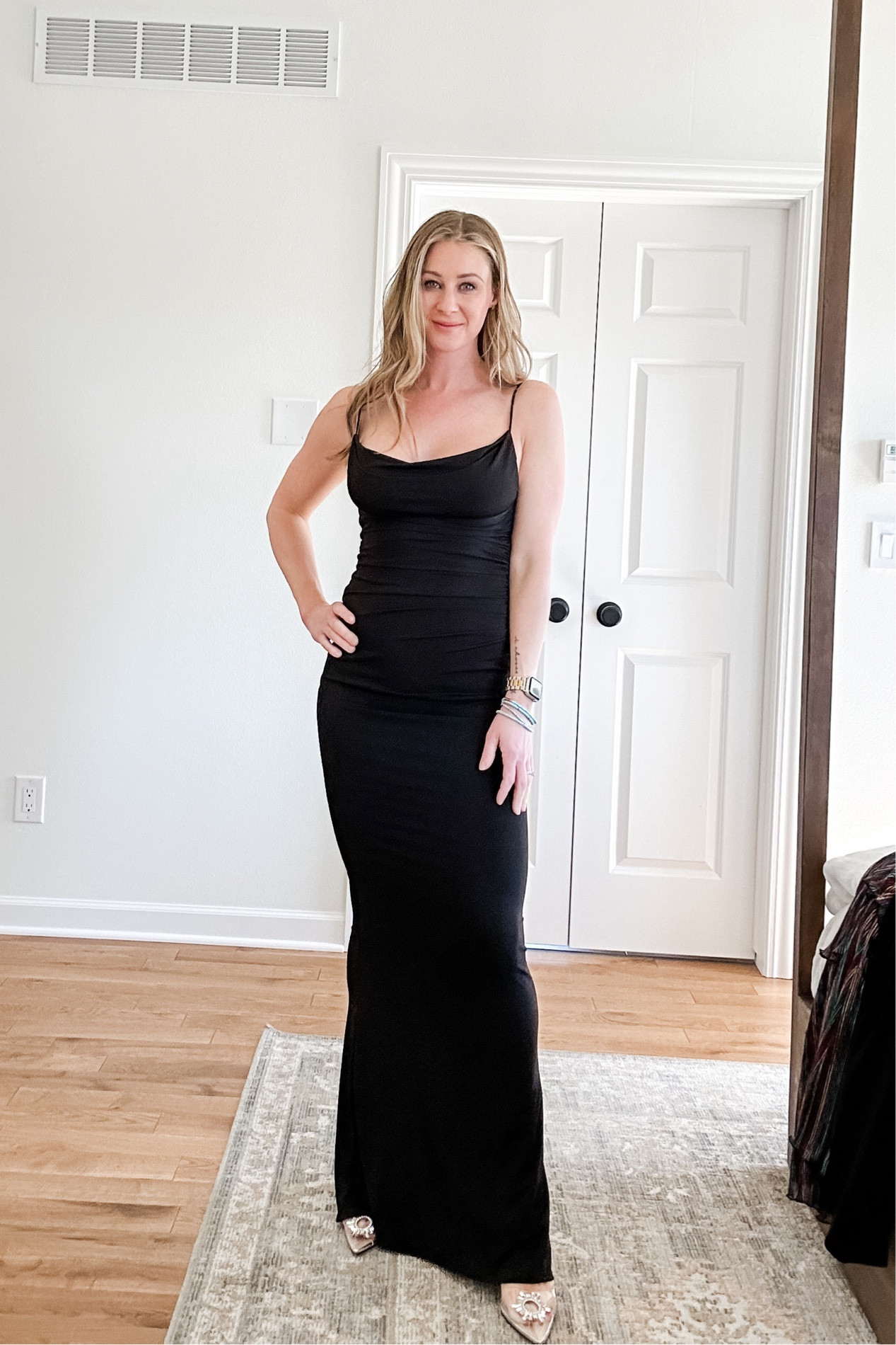 Last option and you really need to see the back on this one! Peek a boo lace 😍 super flattering fit. Nice and thick material but not heavy. Absolutely stunning!

#LTKwedding #LTKparties #LTKGala