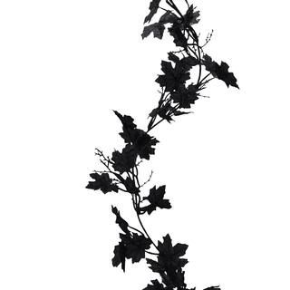 Black Maple Leaf Coiled Garland by Ashland® | Michaels Stores