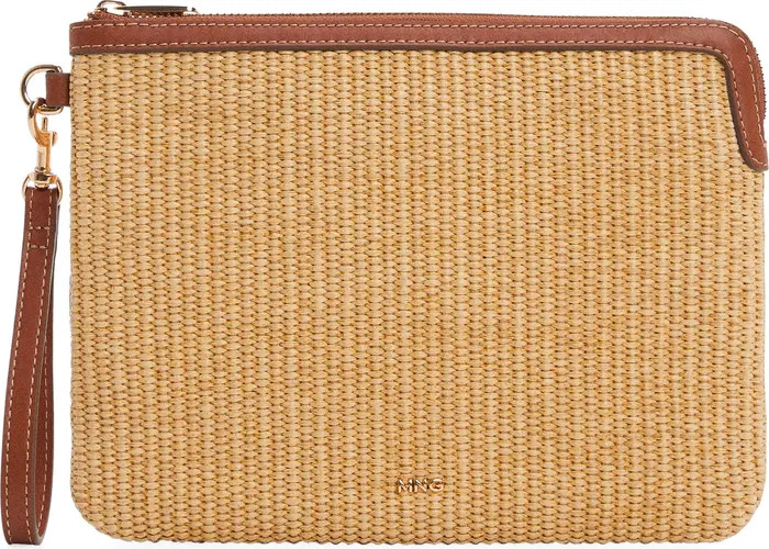 MANGO Woven Clutch | Nordstrom | Nordstrom