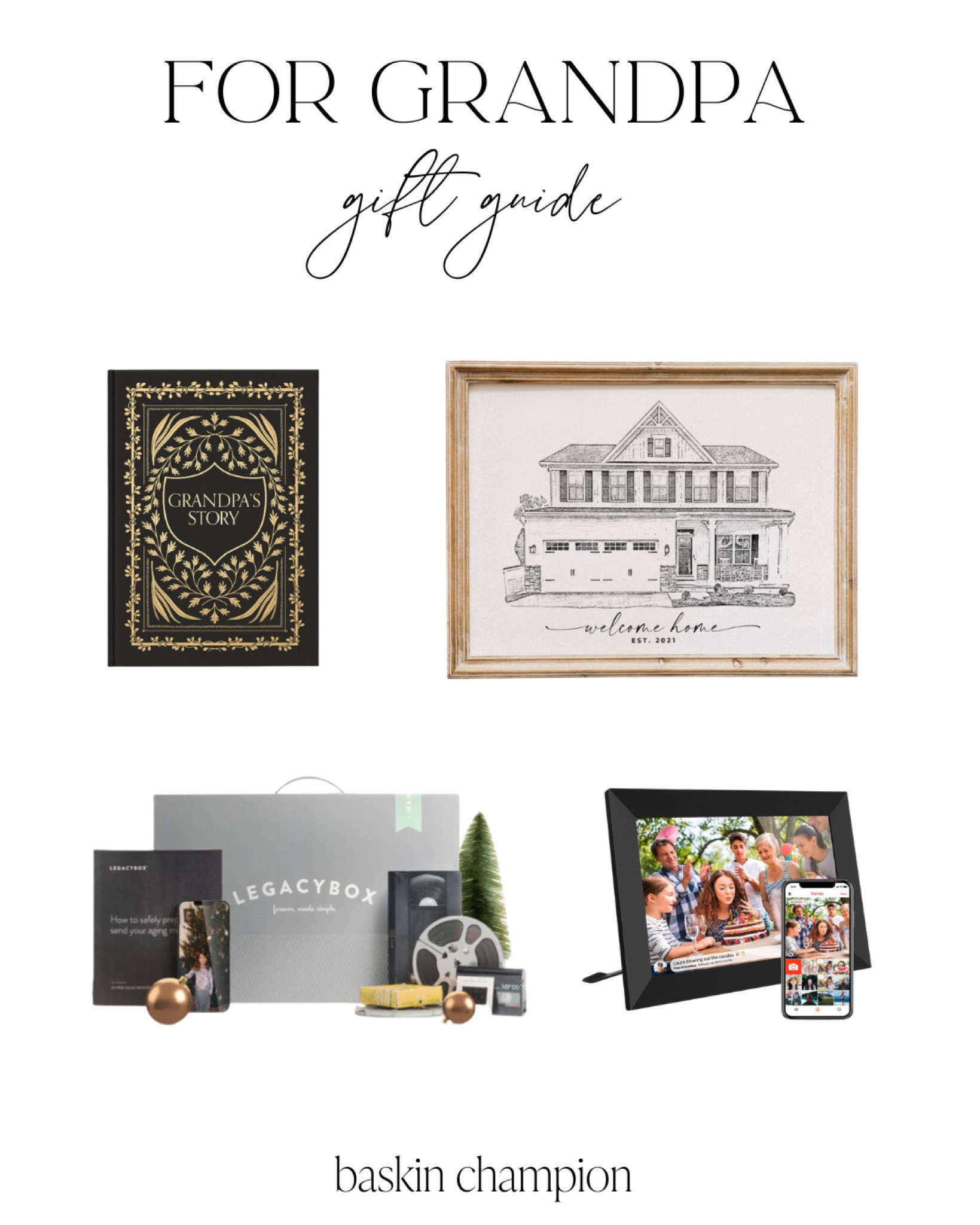 The best gifts for grandpas this holiday season!

#LTKGiftGuide #LTKHoliday #LTKSeasonal