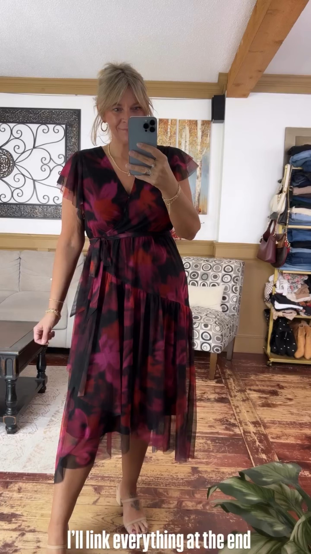 Spring dress. Special event dress, graduation dress 
Size large 

#LTKMidsize #LTKWedding #LTKOver40