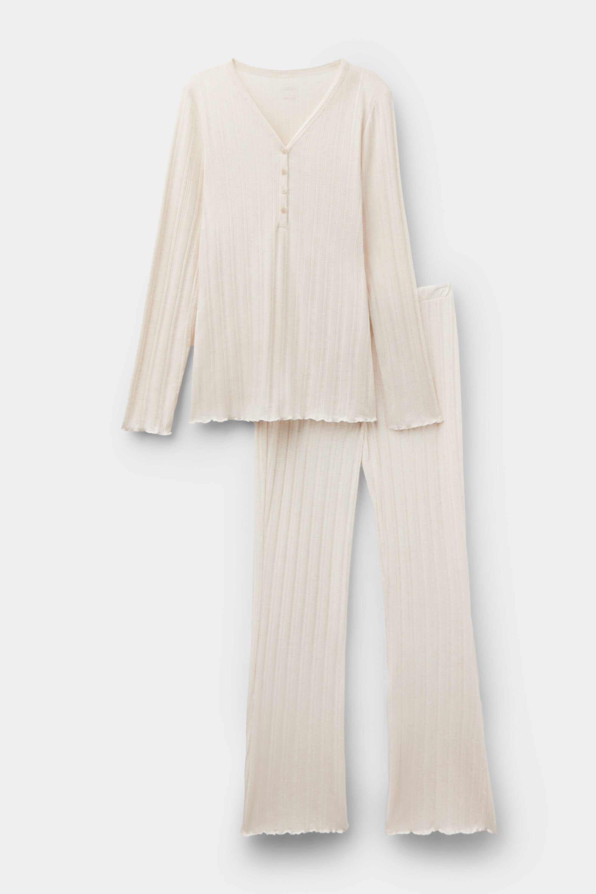 Sweet Pointelle Full Length Pajamas - Intimissimi | Intimissimi (US)