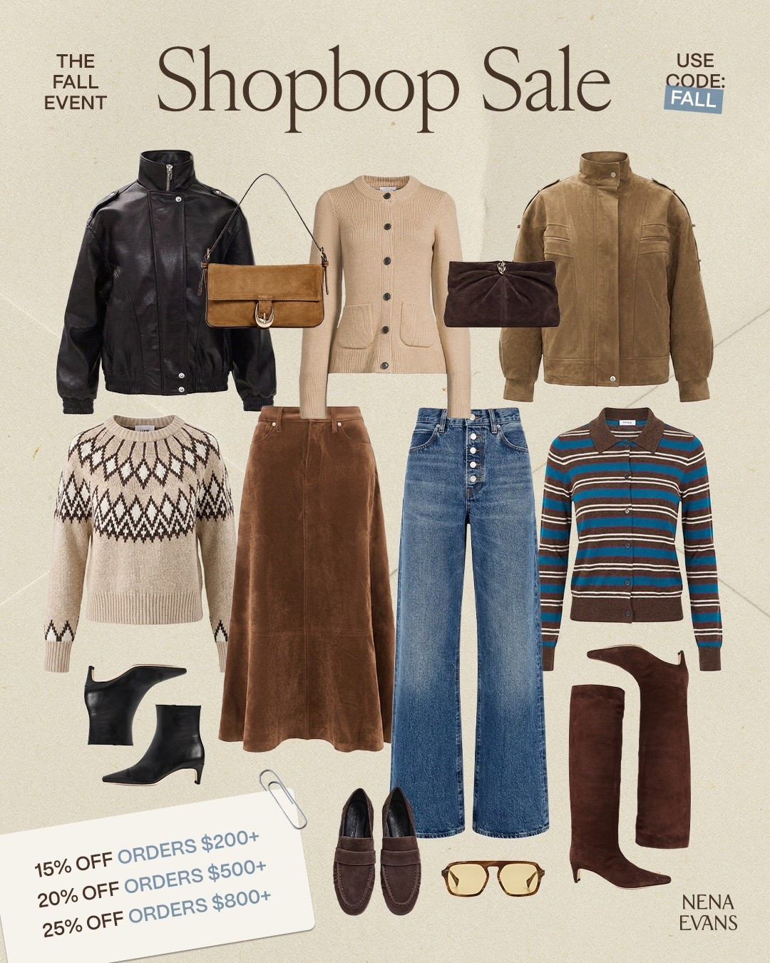 Shopbop SALE!! 15% OFF orders over 200, 20% off orders over $500 and 25% off orders over $800!! Some of my go-to statement earrings and accessories are on SALE!! 

sale alert, fall sale, fall fashion, fall outfit, fall outfits over 30, date night outfits, dinner outfit

#LTKSeasonal #LTKSaleAlert
