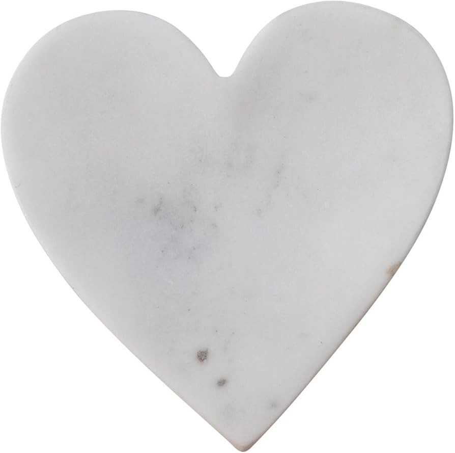 Creative Co-Op Marble Heart Dish | Amazon (CA)