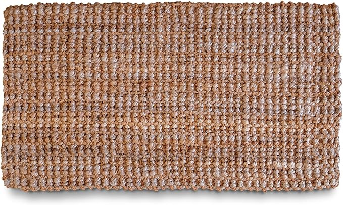 Jute Doormat 30x17 Inch, Jute Entryway, Braided Doormat, Natural Woven Welcome Mat | Amazon (US)