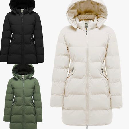 Parka puffer jacket!  Reminds me of my north face jacket but for a lot less. Ordered an xl in the white to try!  

#LTKcurves #LTKSeasonal #LTKunder100