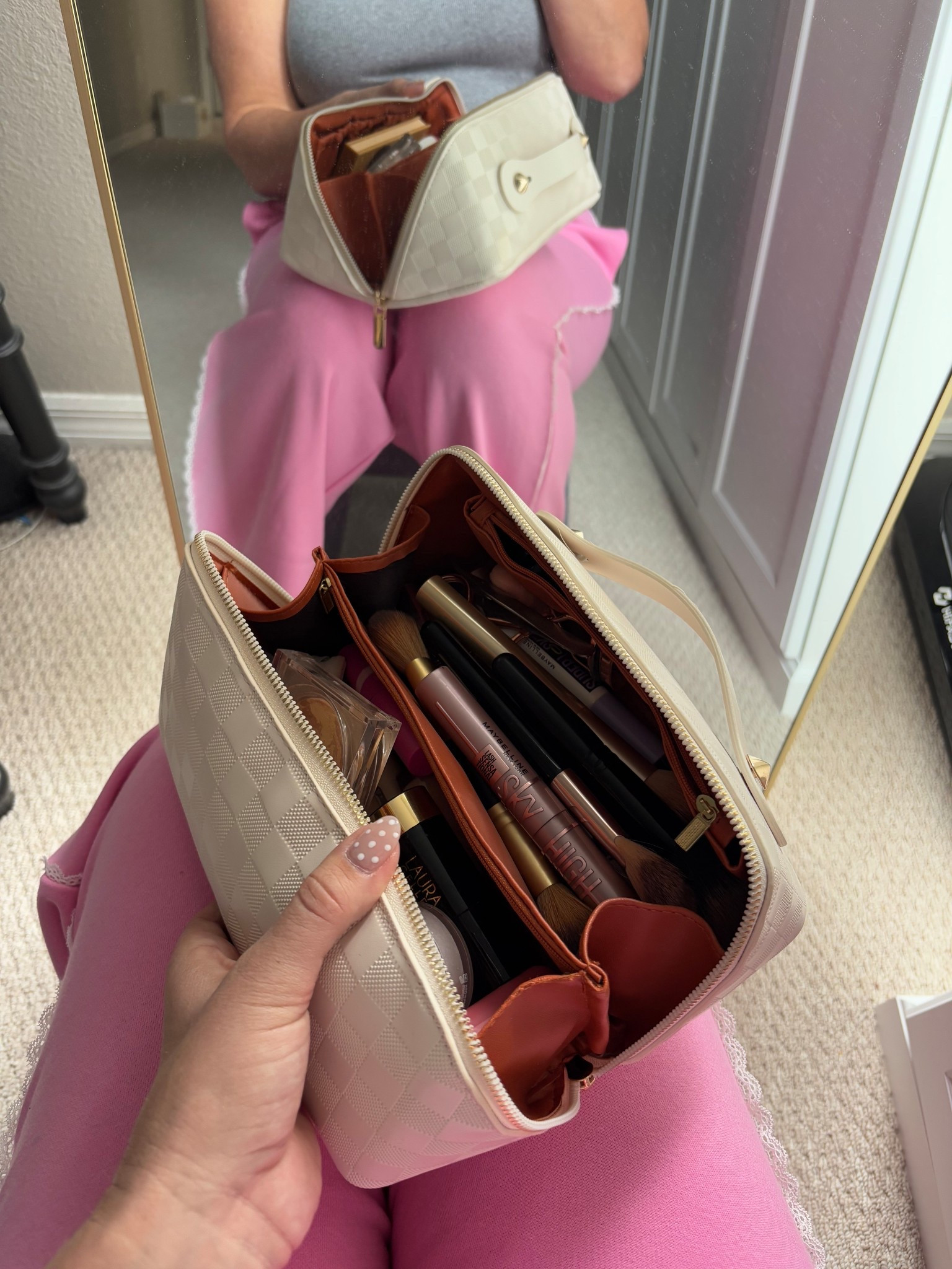 The BEST makeup bag I’ve ever used! I can see everything, the zipper is great and holds so much!

#LTKgrwm #LTKBeauty #LTKdayinmylife