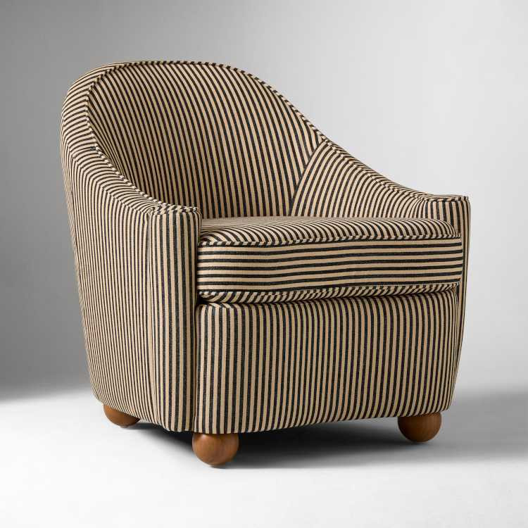 Pierce &amp; Ward Curved Slipper Chair | West Elm (US)