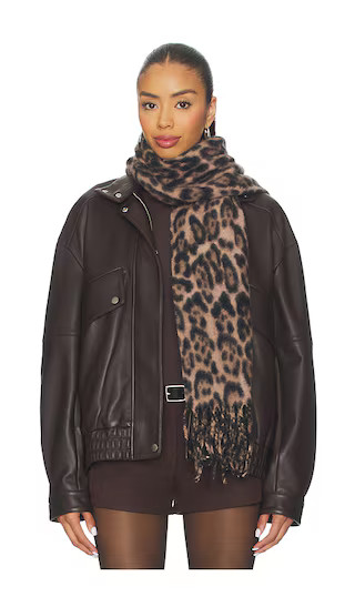 Leopard Scarf in Leopard | Revolve Clothing (Global)