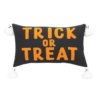 19.5" Black & Orange Throw Pillow by Ashland® | Michaels Stores