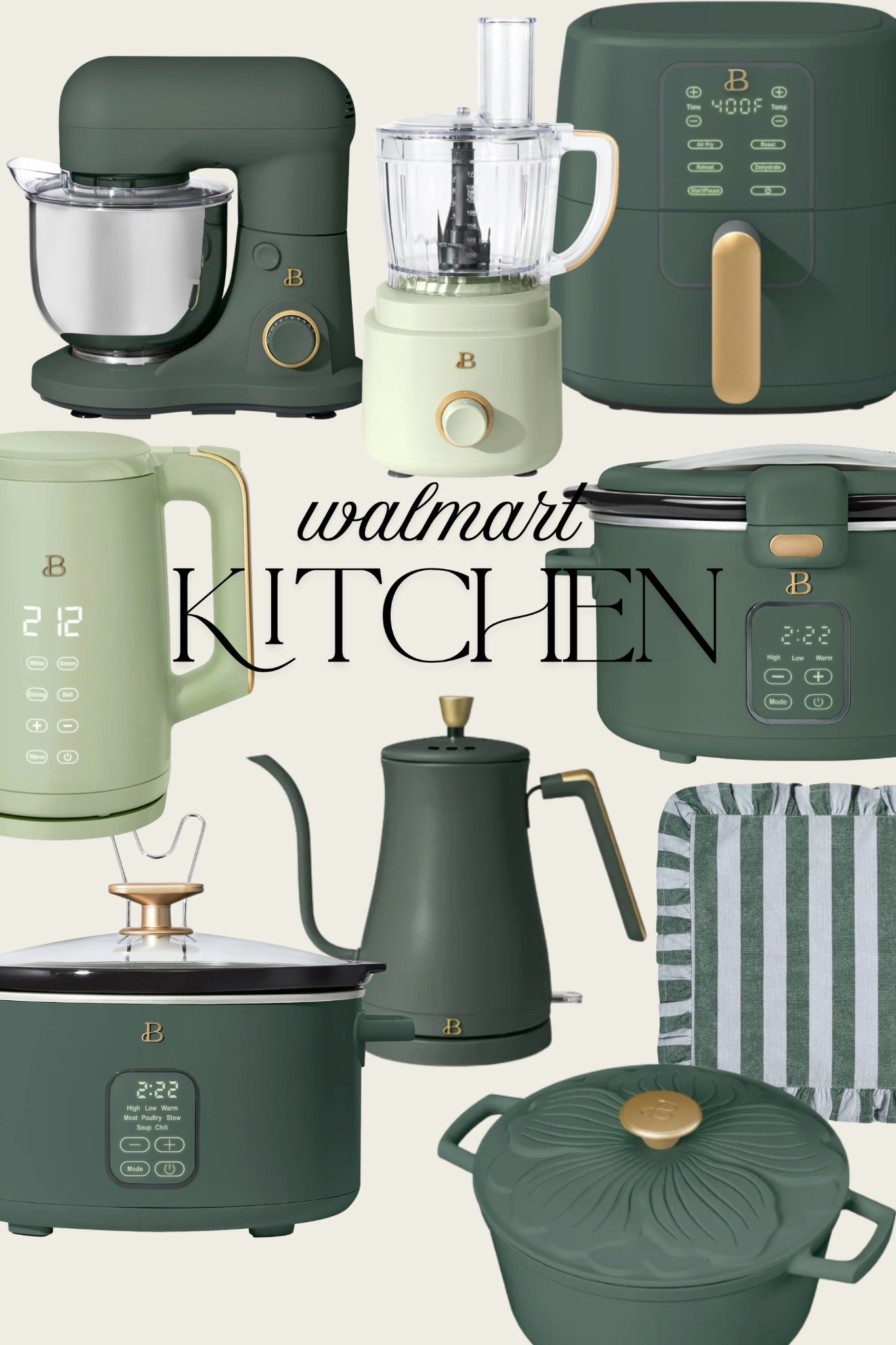 Linked everything for you! 

Kitchen, Green, Walmart 

#LTKfoodie #LTKHome