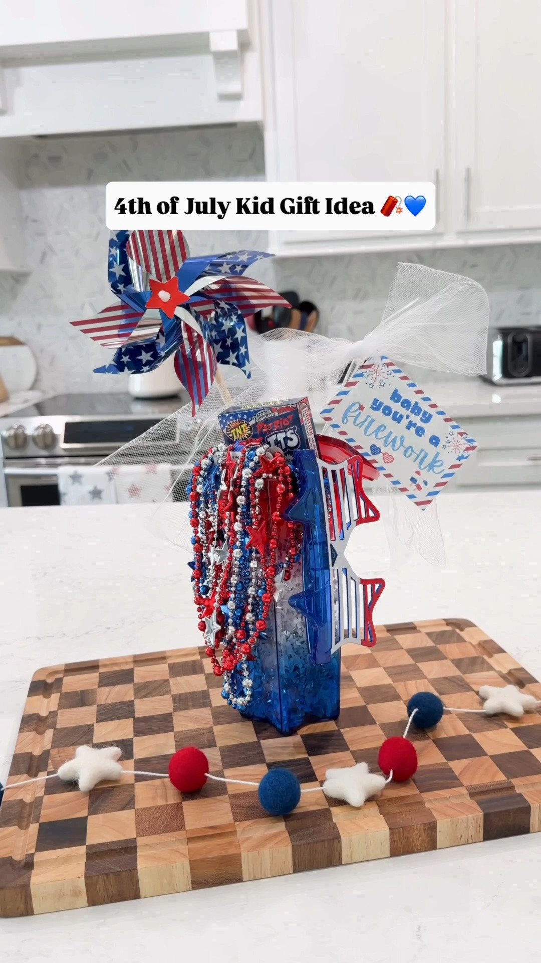 ✨ 4th of July Kid Gift Idea 🇺🇸 Comment “shop” for the links + printable!

Looking for an easy and affordable 4th of July kids gift idea? I filled this festive cup with light-up glasses, patriotic bead necklaces, pop-it fireworks, and a fun pinwheel for the ultimate red, white, and blue surprise! 🧨

Whether you're hosting a 4th of July party, attending a neighborhood barbecue or looking for a fun Independence Day party favor, this DIY gift cup is simple to put together and guaranteed to be a hit with the kids. ❤️🤍💙

SAVE this idea for your holiday celebrations and SEND it to a friend who always needs fun kid-friendly party ideas!

#FourthOfJulyIdeas #KidsGiftIdeas #PatrioticParty #July4thCelebration #MomLifeHacks

#LTKmomlife #LTKKids #LTKSeasonal