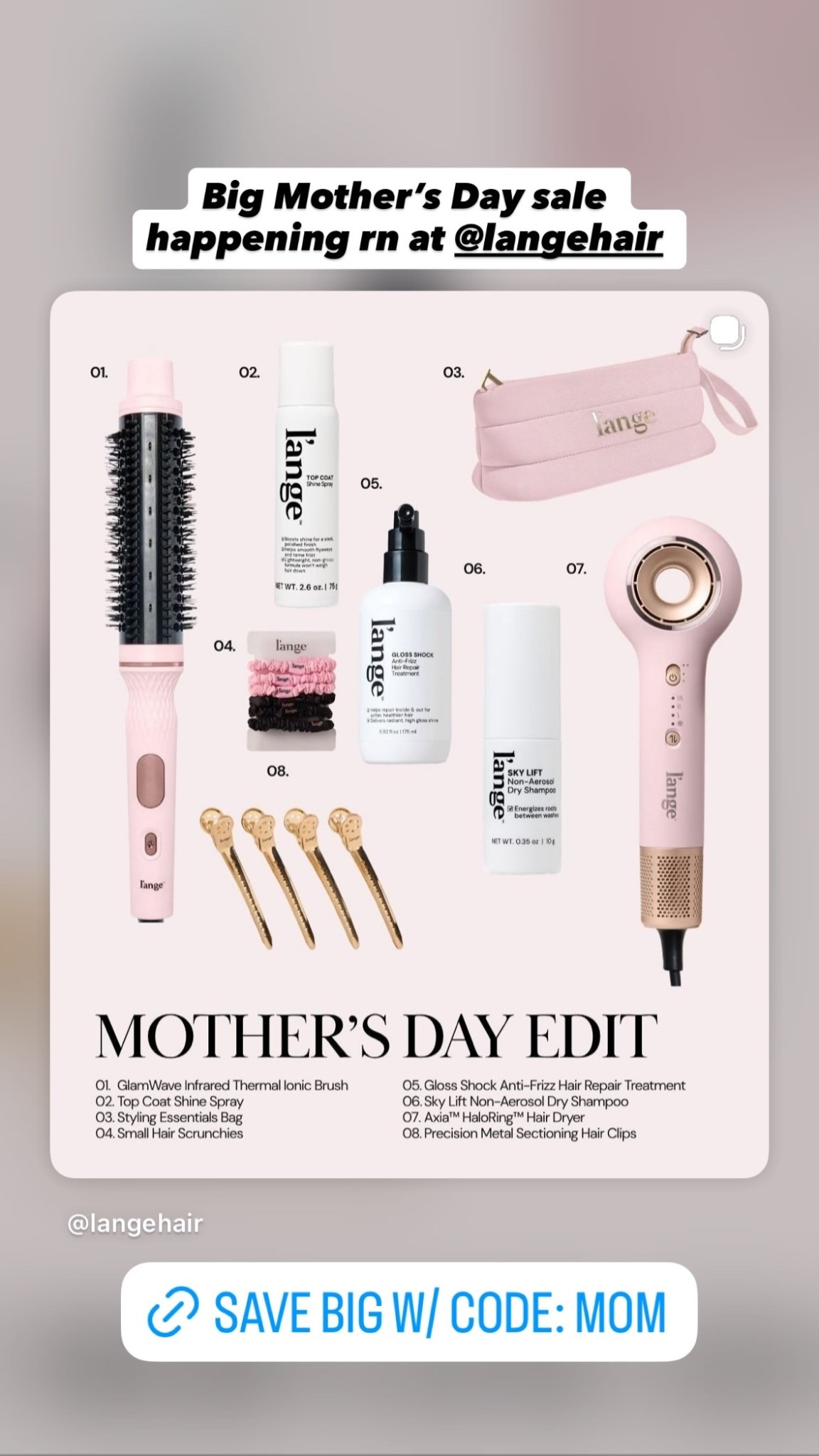 Big Mother’s Day sale happening rn at L’ange Hair

#LTKMothersDay #LTKmomlife #LTKSaleAlert