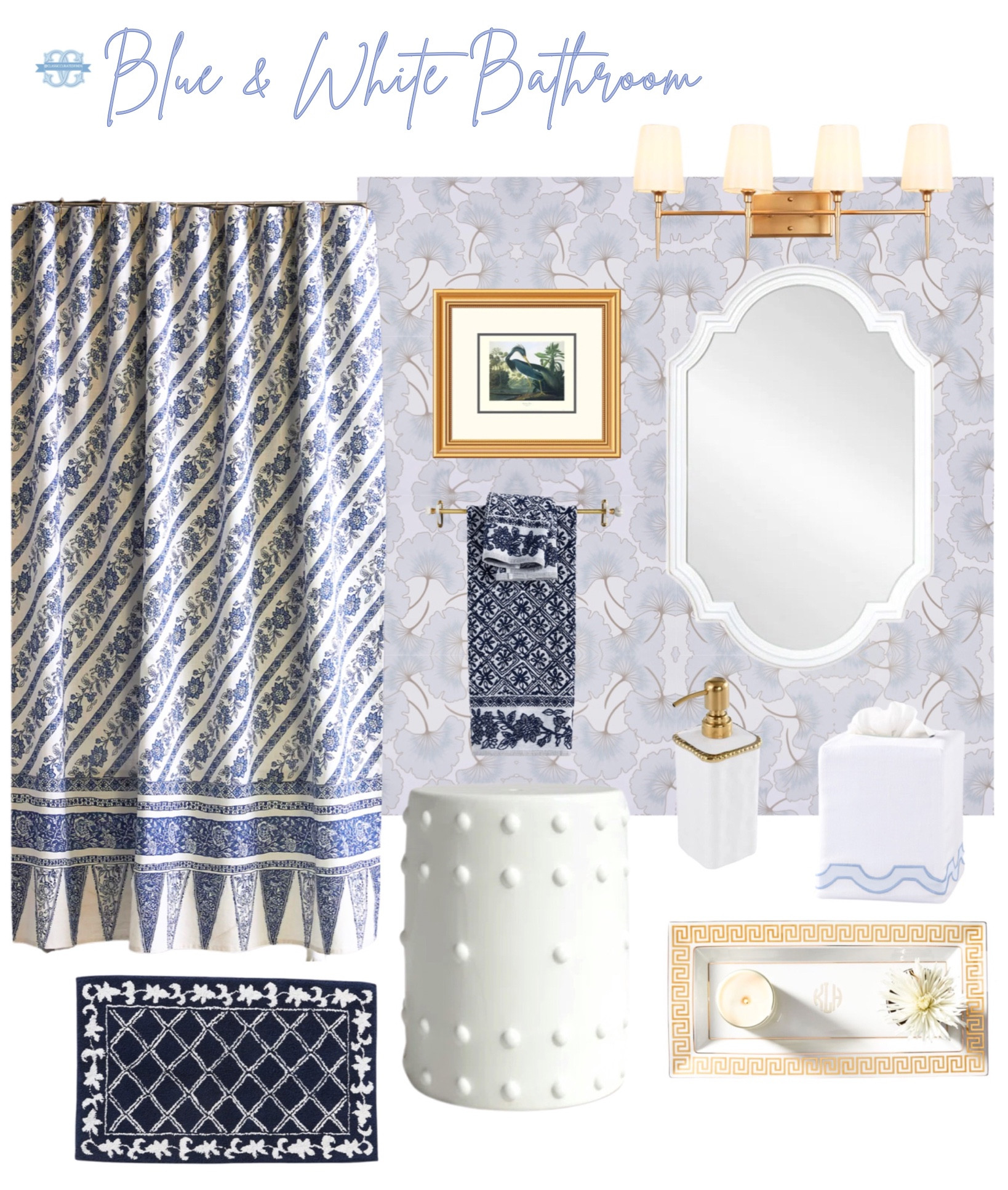 Blue & White Bathroom finds💙🛁


Home Decor, Bathroom, Shower Curtain, Bath Mat, Bathroom Decor, Mirror, Towel, Bath Accessories

#LTKhome