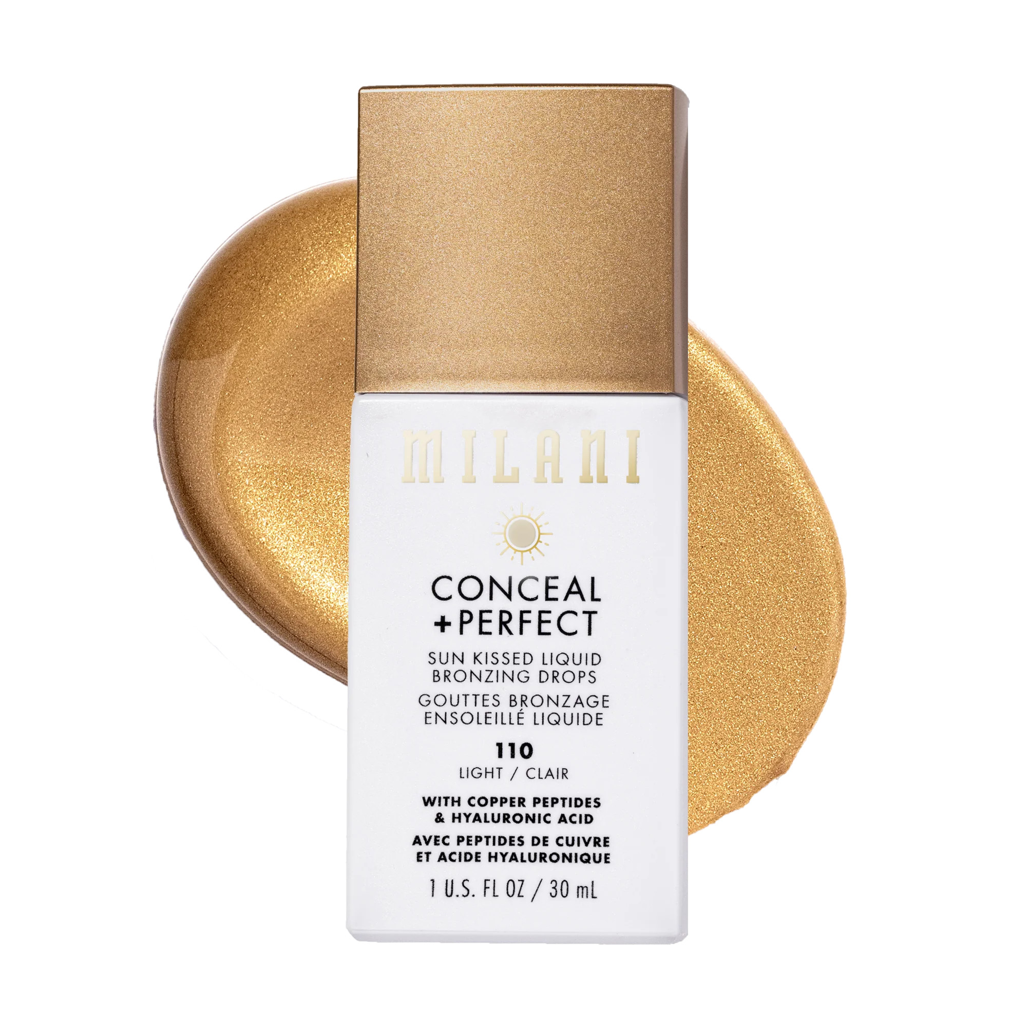 Conceal + Perfect Sun Kissed Liquid Bronzing Drops | Milani Cosmetics
