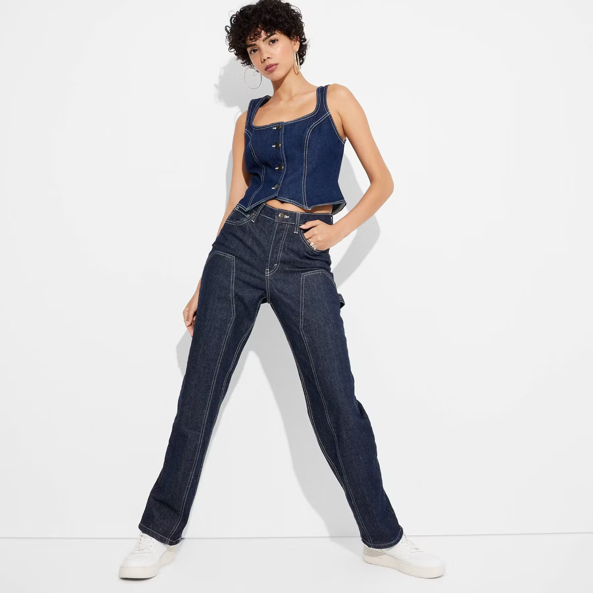 Women's High-Rise EasyRigid Straight Jeans - Wild Fable™ | Target