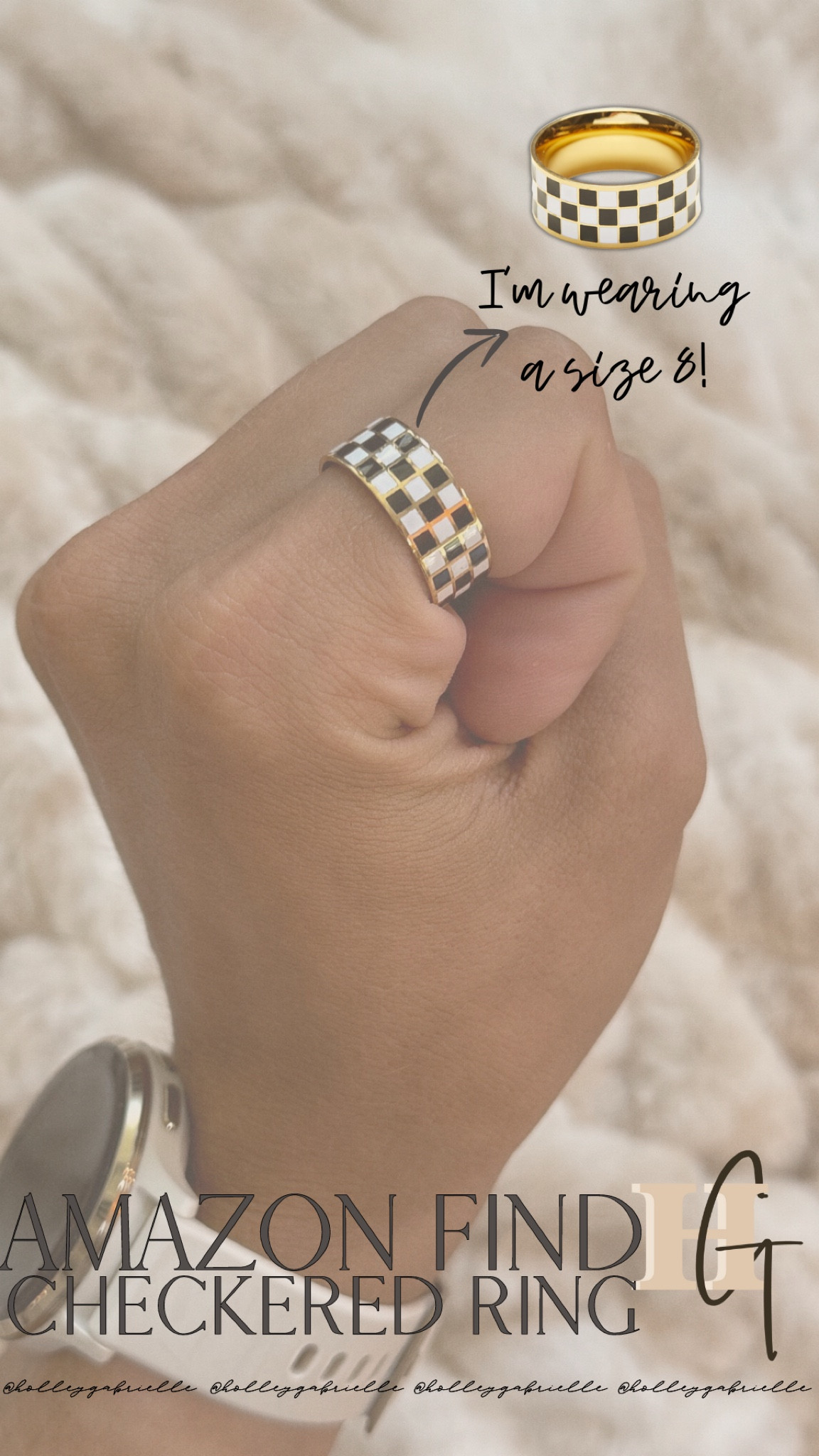 One of my new favorite staples in my jewelry stack🙌🏼🏁✨🤍 I wear a size 8 for my pointer finger! 

Amazon Jewelry / rings / jewelry stack / Amazon find / Amazon rings / jewelry stack rings / Amazon Jewelry find / stack rings / jewelry stack Amazon / rings Amazon find / Amazon stack rings / rings jewelry stack / Amazon Jewelry stack / Holley Gabrielle 

#LTKFindsUnder50 #LTKStyleTip #LTKSeasonal