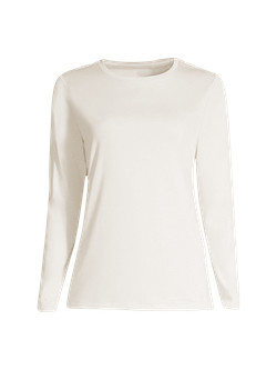 Plush Long-Sleeve Rib-Knit Slim-Fit T-Shirt for Women | Old Navy (US)