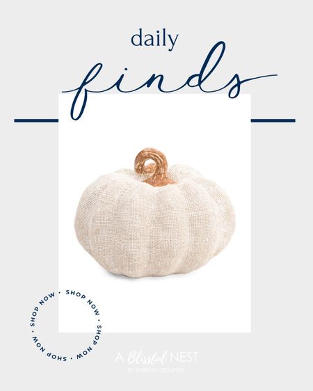 This pho pumpkin looks like it is wrapped in linen! Love the texture and neutral fall look. Only $10!
.
.
.
Neutral fall decor, neutral fall style, fall decorating, white pumpkin, neutral pumpkin, cozy home, TJ Maxx, target, Pottery Barn, Amazon finds.


#LTKSeasonal #LTKhome #LTKunder50
