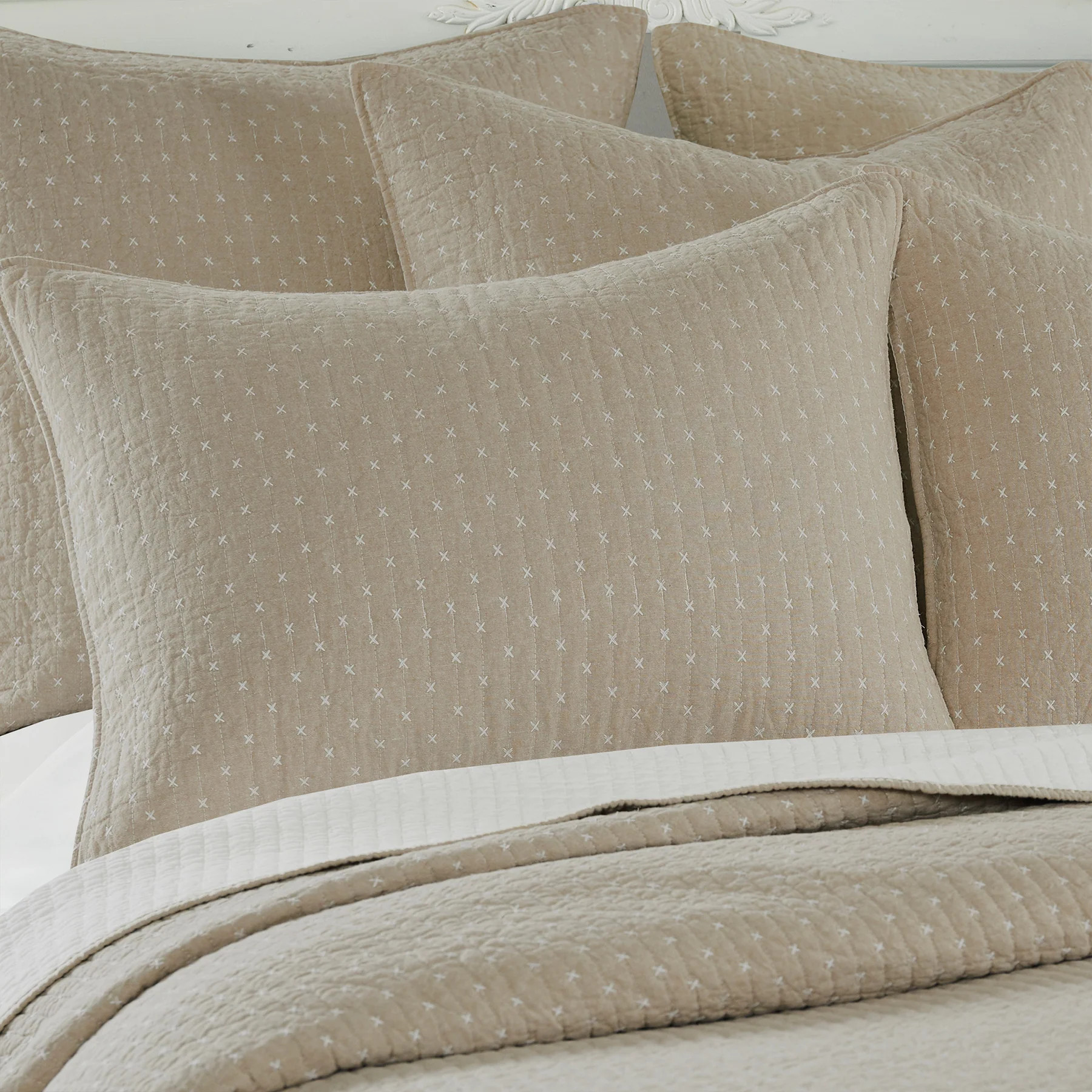 Cross Stitch Quilt Set | Levtex Home