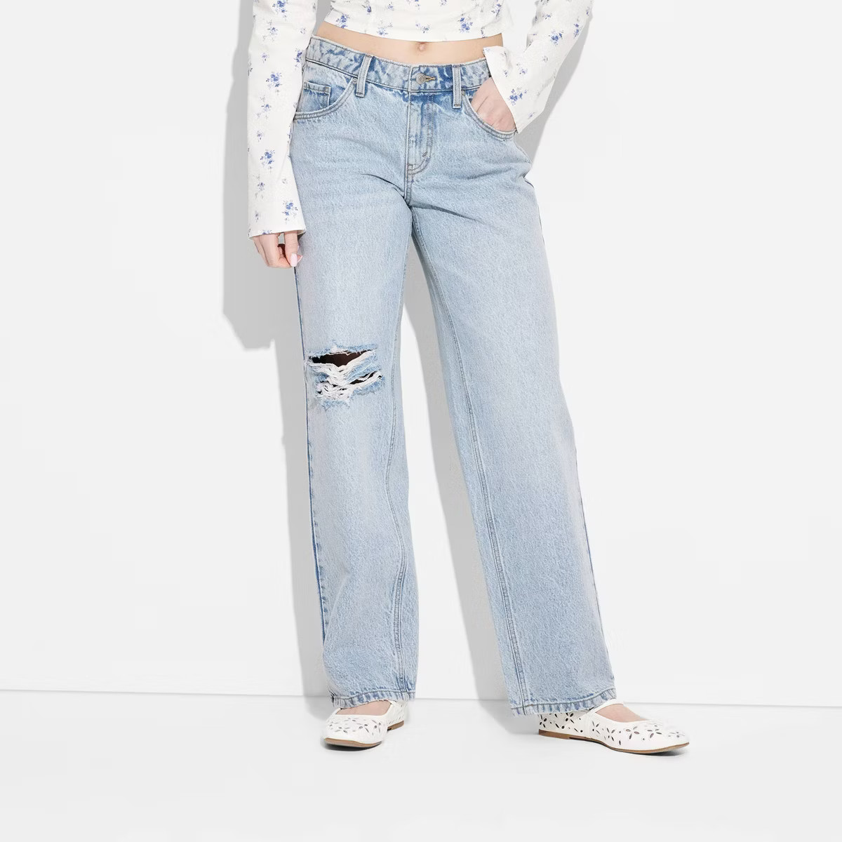 Women's Mid-Rise 90's Relaxed Jeans - Wild Fable™ | Target