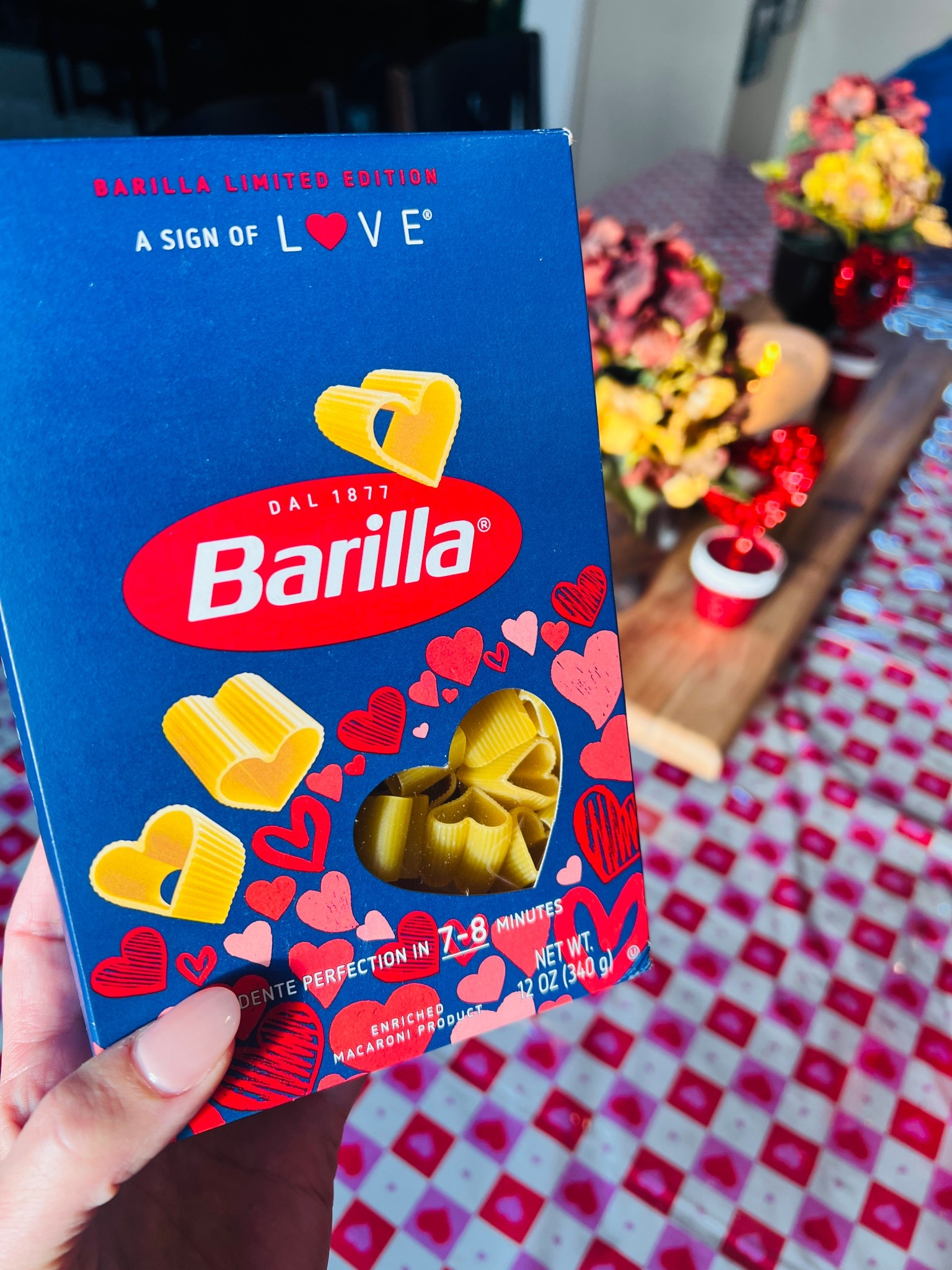 Heart Shaped Pasta 💕 grab yours now before they’re gone!