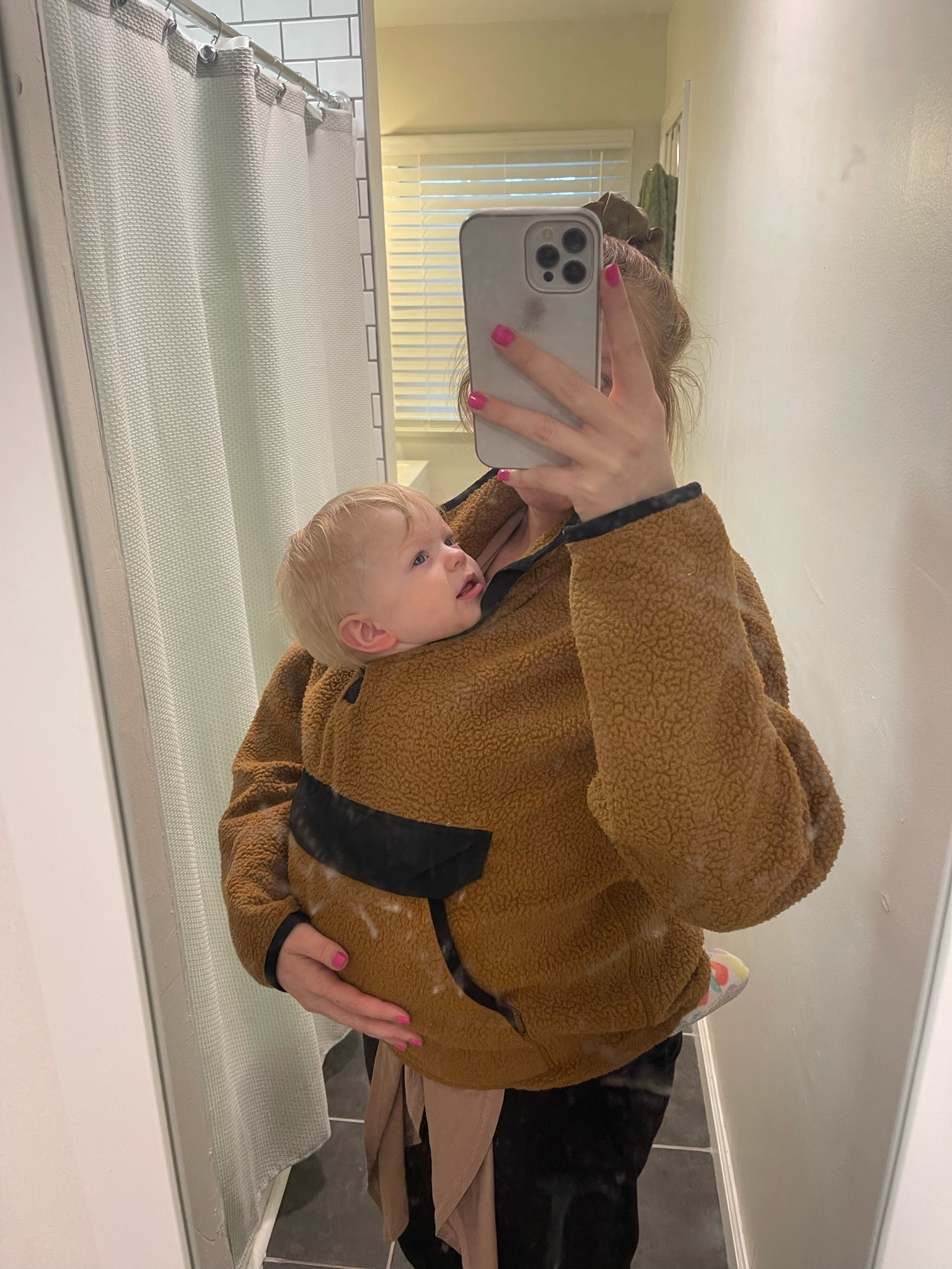 My favorite oversized hoodie that fits OVER our baby wrap and 13 month old!! 

#LTKWorkwear #LTKMens #LTKBaby