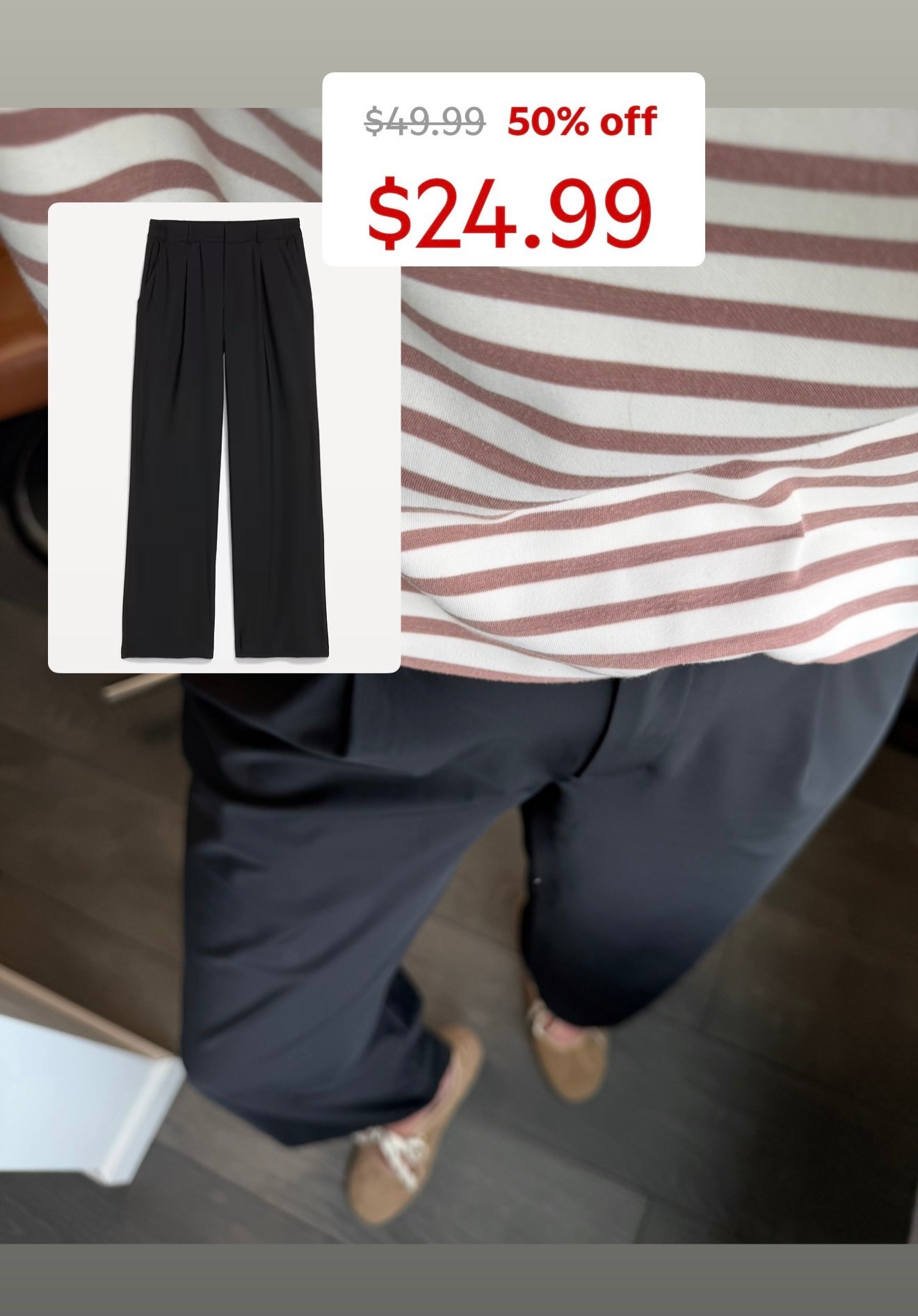 Trouser style pants that can pass as workwear or activewear. So nice!!! Wearing small. Size down if between 

#LTKSaleAlert #LTKWorkwear #LTKootd