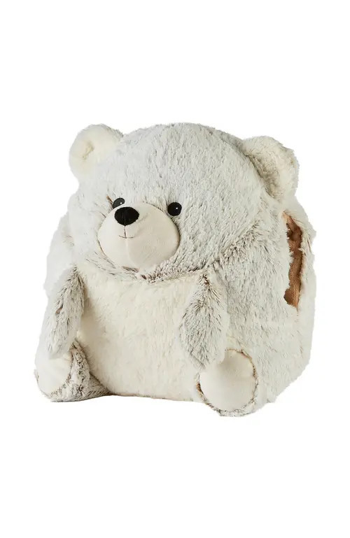 Warmies Supersized Bear Hand Warmer Plush Toy in Light Brown at Nordstrom, Size Large | Nordstrom