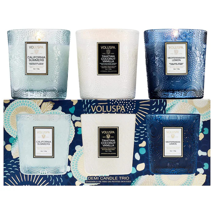 Coastal Getaway Demi Trio Candle Set | Sephora (US)