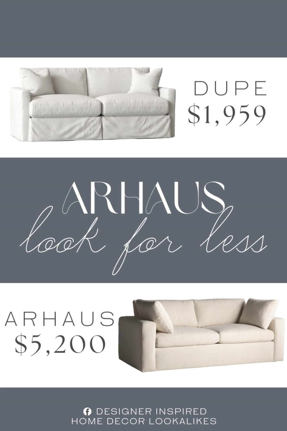 Inspired by Arhaus Sofa. Mid-Century Modern Sofa. Sleek Upholstered Couch. Sleek Modern Sofa. Elegant Upholstered Sofa. Chic Modern Couch. Affordable Designer Couch. Scandi Modern Sofa. Mid-Century Inspired Couch.        

Home more affordable option find copy cat similar look for less budget friendly affordable cheap cheaper beautiful pretty. Clearance sale coupon code discount code promo code luxury lookalike look a like Inspo inspiration inspired by idea ideas Love like these? I share multiple every day in my FB group.
#arhausinspired #sofa #livingroomcouch #furniturefinds #upholsteredsofa #livingroomfurniture #midcenturymodern #sofastyle  

 #LTKHome
