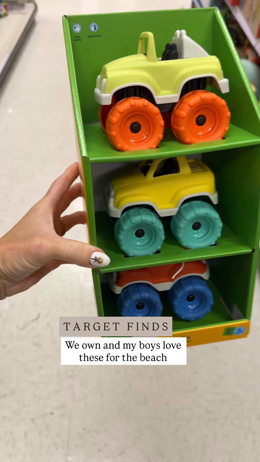 One of our favorite beach toys, these monster trucks are perfect for the sand! They are water proof too! 

#BeachToys #TargetFINDS #EasterBasketStuffers 

#LTKKids