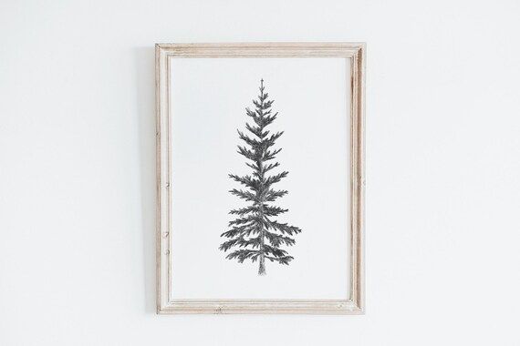 Christmas Printable, Christmas Wall Art, Christmas Tree Print, Christmas Print, Christmas Printab... | Etsy (US)