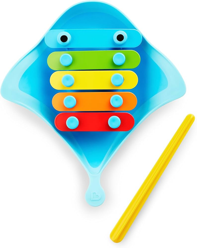 Munchkin® Dingray™ Xylophone Musical Baby and Toddler Bath Toy | Amazon (US)