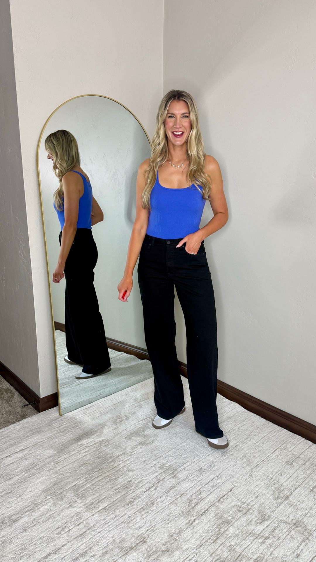 Wearing my true 29 in long in all. Felt everything ran tts - size up if between. 

 We denim line with Fabletics up to 35” inseam 

Wide leg jeans, leopard jeans, baggy jeans, denim, straight leg 

#LTKSaleAlert #LTKSeasonal #LTKTall