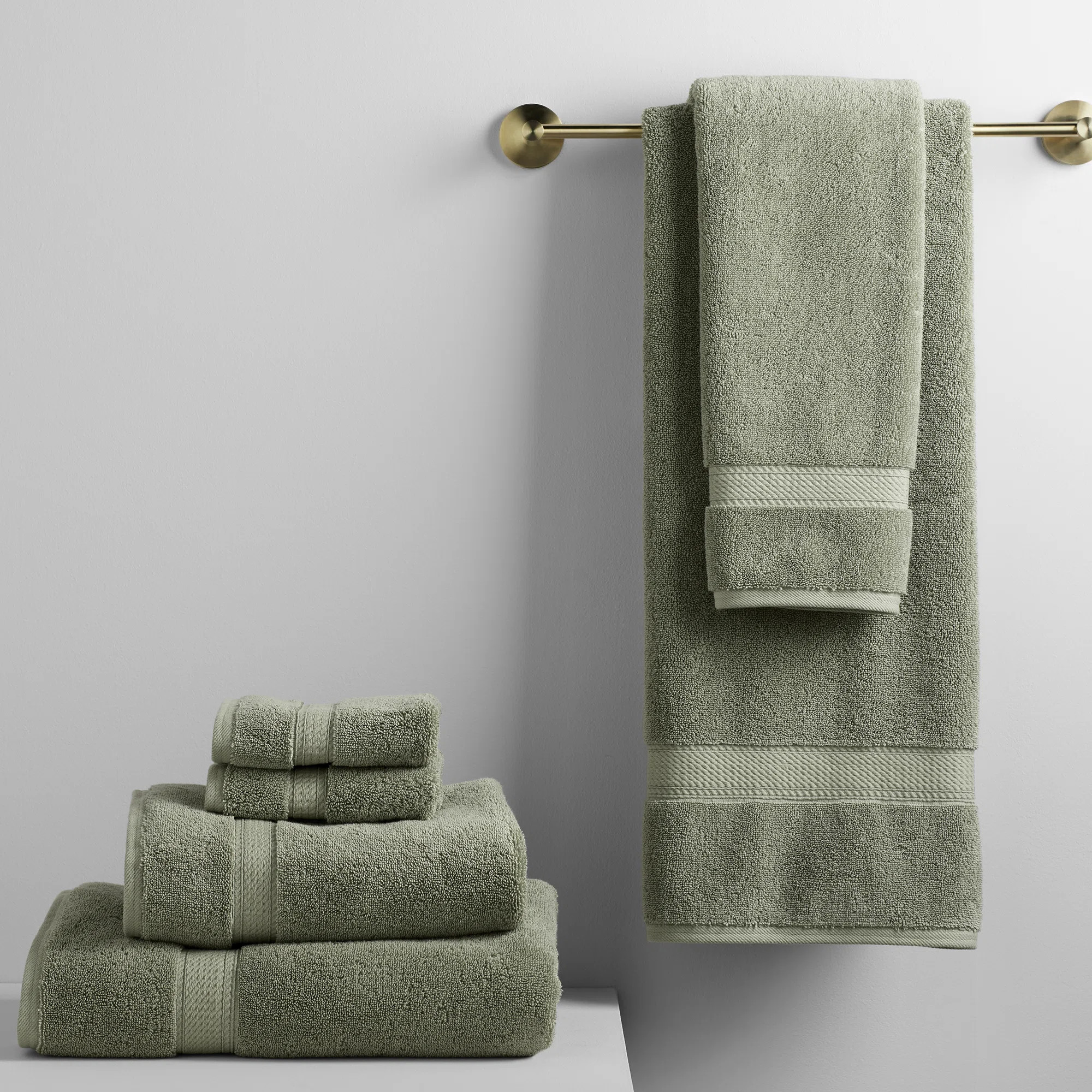 RE/FINE™ Payten Classic Cotton 6-piece Towel Set & Reviews | Wayfair | Wayfair North America