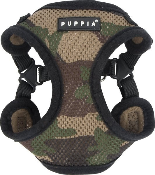 Puppia Soft C Dog Harness, Camo, Small: 12.2 to 13.8-in chest | Chewy.com