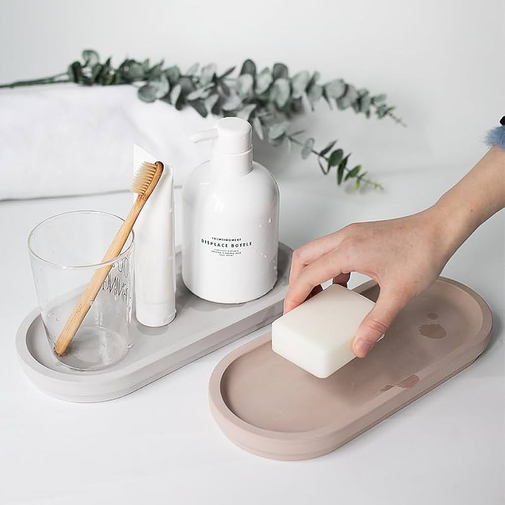 Selegna Diatomaceous Earth Stone Sink Tray - Quick Drying, Reversible Tray for Kitchen & Bathroom... | Amazon (US)