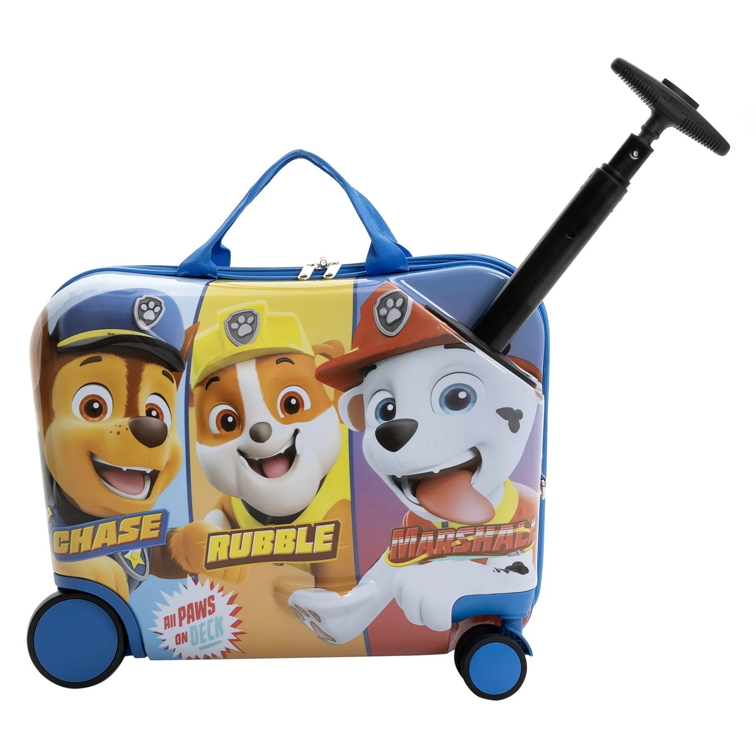 Nickelodeon Paw Patrol Kid's Ride On Luggage - Blue | Walmart (US)