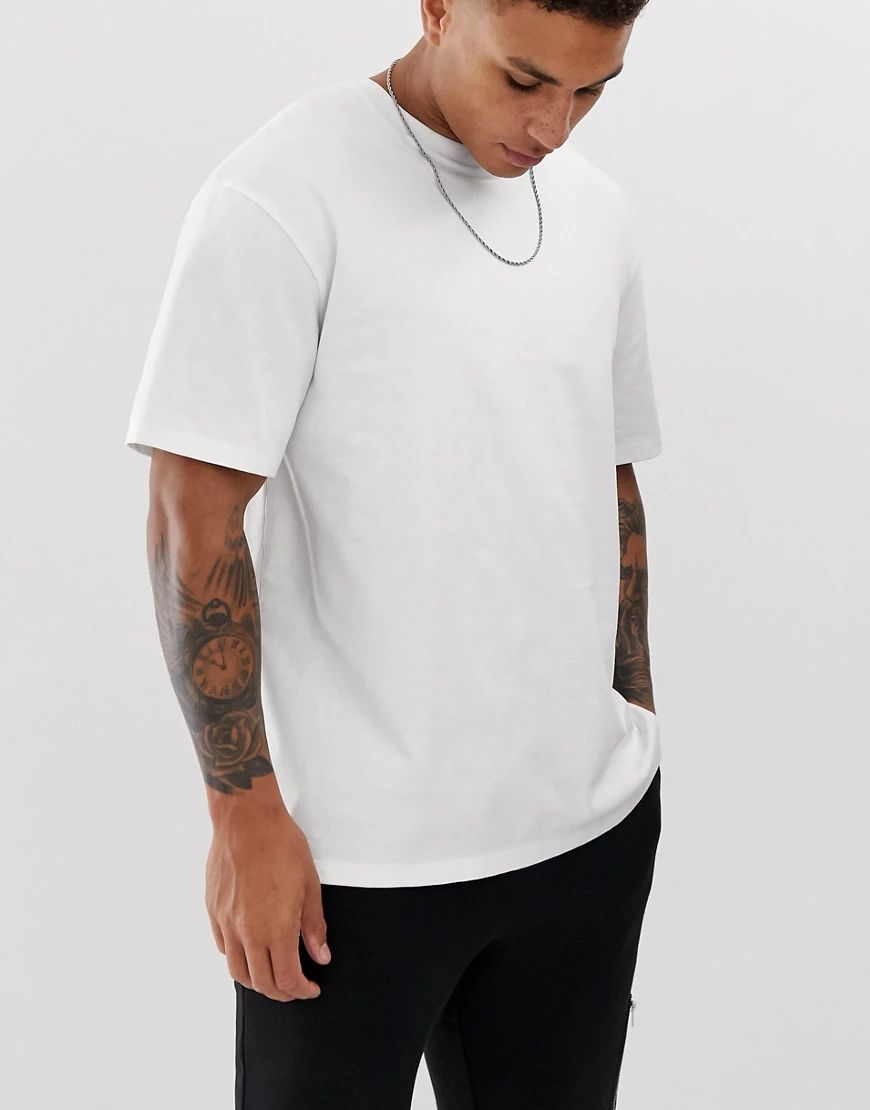 Topman oversized t-shirt in white | ASOS (Global)