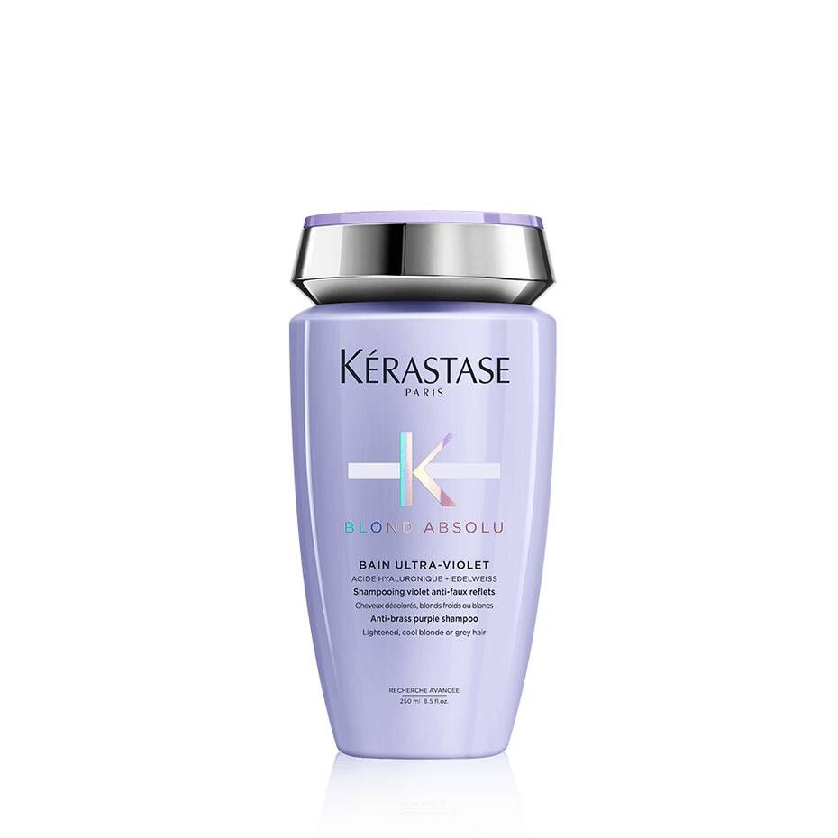 Bain Ultra-Violet Purple Shampoo  Listen to pronunciation    Purple shampoo with Hyaluronic Acid ... | Kerastase US
