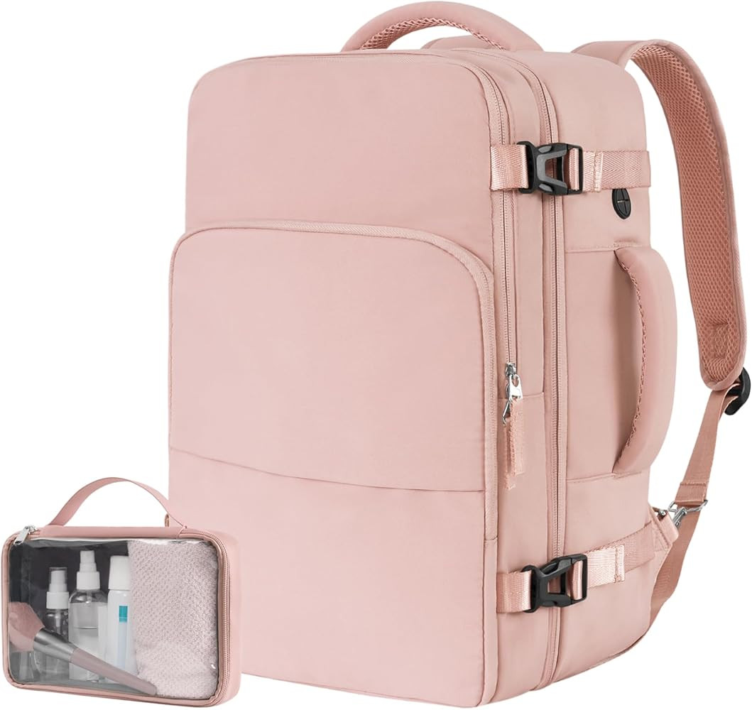 Beraliy Travel Backpack, Airline Approved Personal Item Bag, Carry On Backpack for Women,Lightweight | Amazon (US)