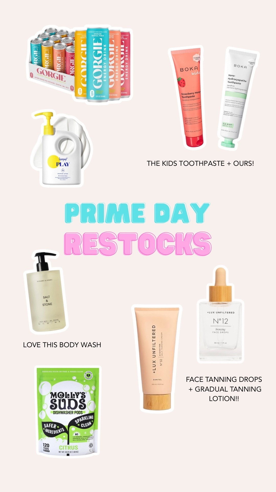 Amazon prime day deals: what I’m rebuying! 

#LTKSaleAlert #LTKKids #LTKBeauty