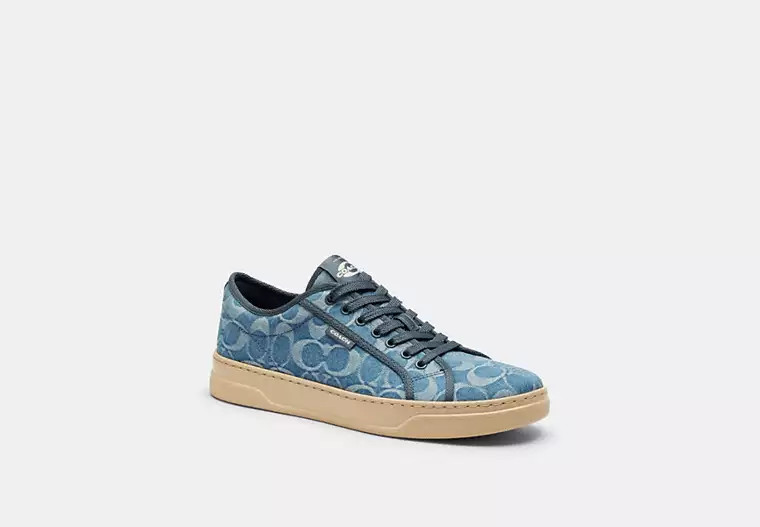Canvas Sneaker In Signature Denim | Coach (CA)