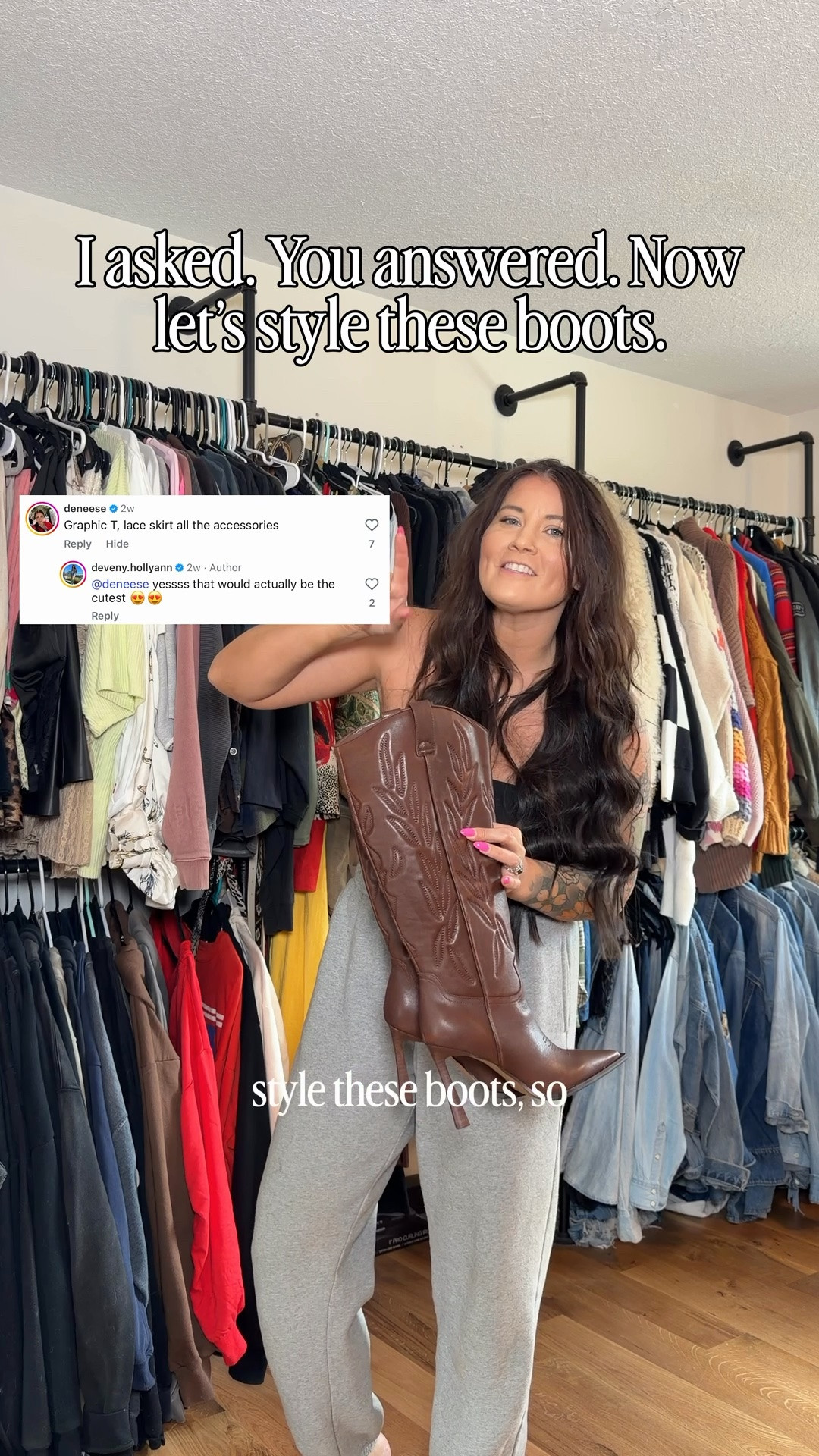 If there’s live music, a cold drink, and these boots… I’m there. 🤠🎶