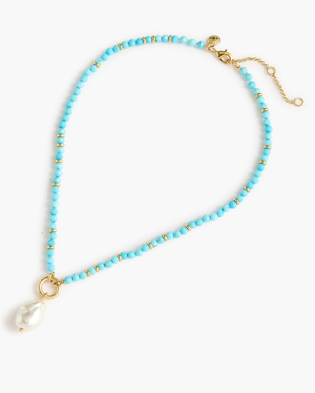 Pearl drop necklace | J.Crew Factory