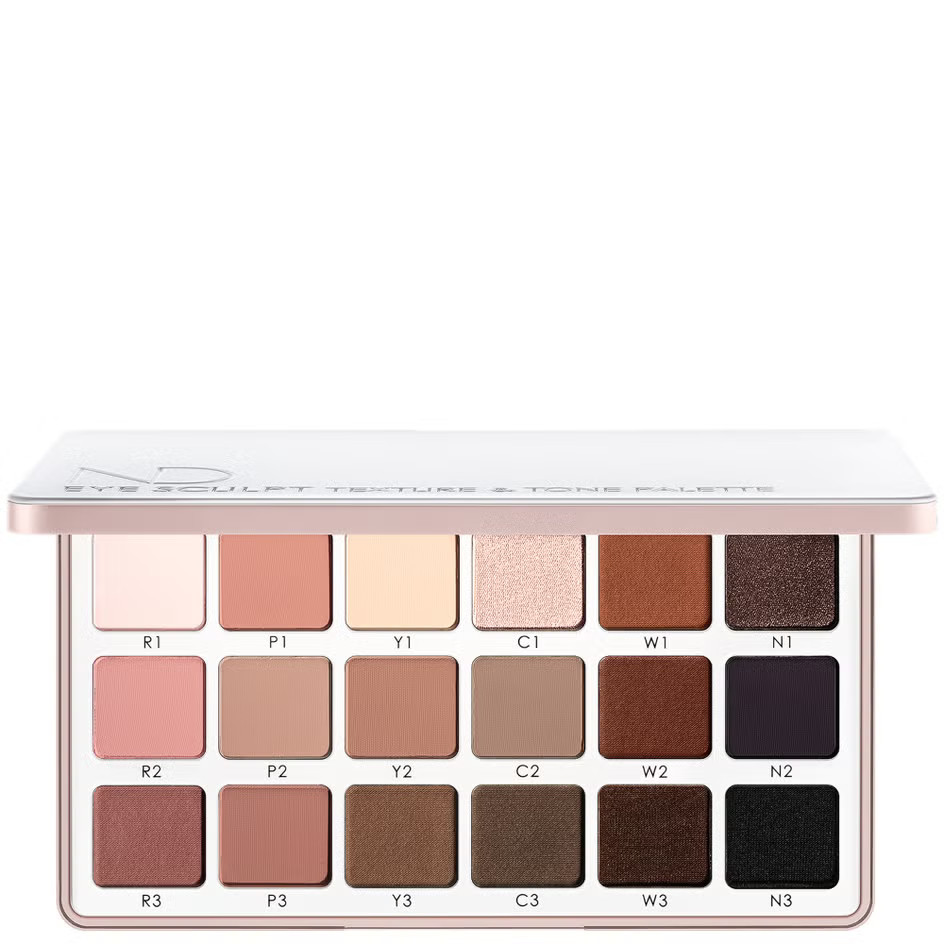 Natasha Denona Eye Sculpt Texture and Tone Eyeshadow Palette - Soft | Look Fantastic (UK)
