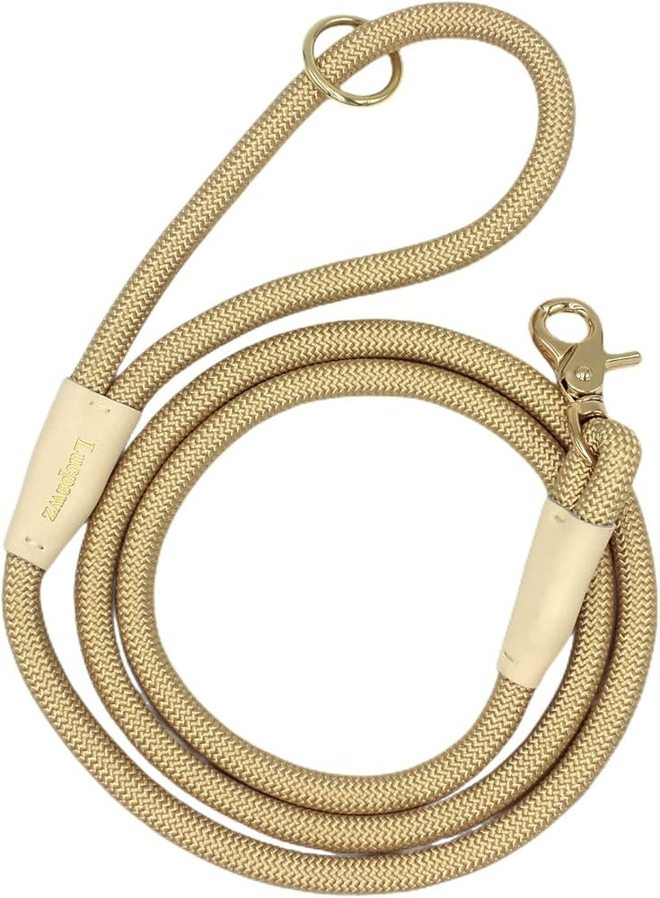 Lobster Snap Pet Leash 5FT, Special Strong Nylon Rope Dog Leash, Solid Color Rope Dog Lead for Al... | Amazon (US)