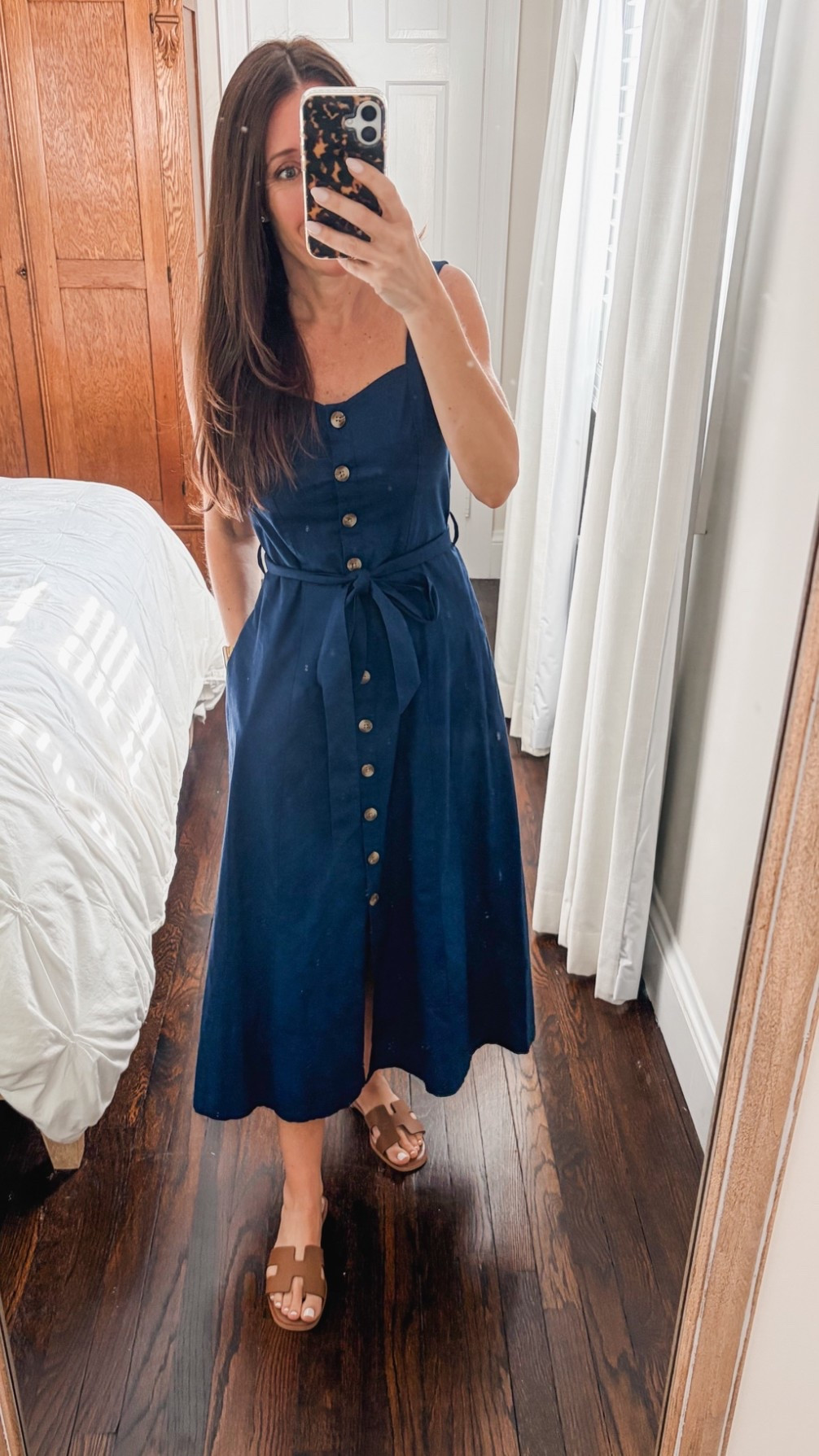 This dress is a past season J. Crew factory dress in a 00.  I am linking this year’s version.  The shoes are by Steve Madden and are true to size.  They have a bit of cushion on the bottom which is nice!

#LTKWorkwear #LTKOver40